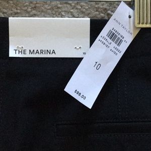 Wide leg cropped trousers